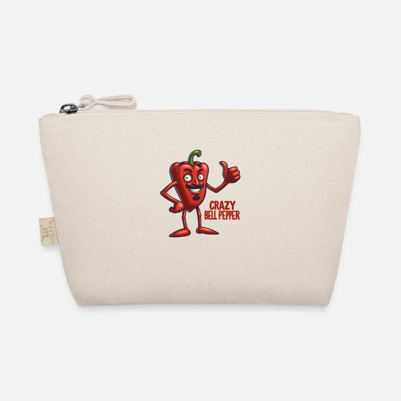 Crazy Veggies: Bell Pepper With Mustache, Goatee Organic Pouch