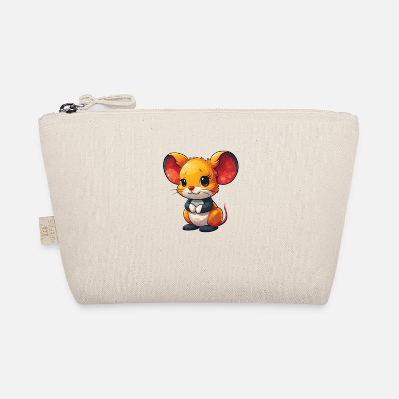 cute mouse Organic Pouch