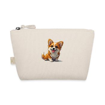 Mignon petit chien - Trousse biologique - nature - Devant