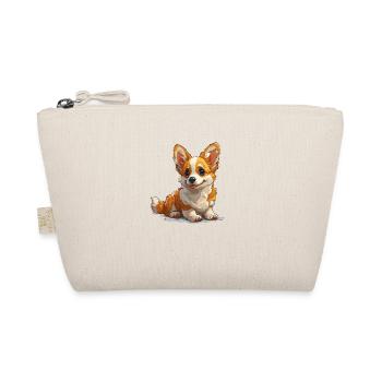 Mignon petit chien - Trousse biologique - nature - Devant