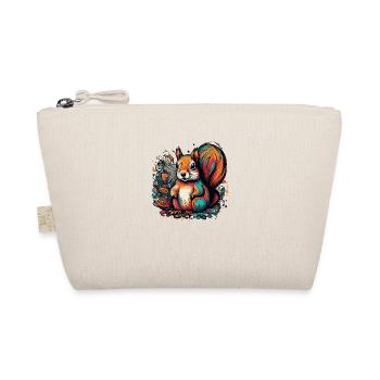 Squirrel - Organic Pouch - nature - Front