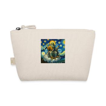 God in a Van Gogh - Organic Pouch - nature - Front