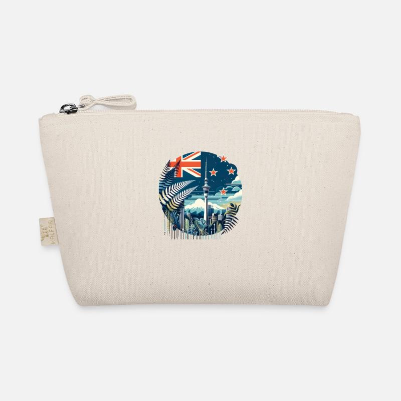 Neuseeland Aotearoa Kiwi 18 - Bio-Täschchen - Natur