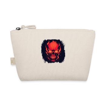 birthday present idea cage black skeletal - Organic Pouch - nature - Front