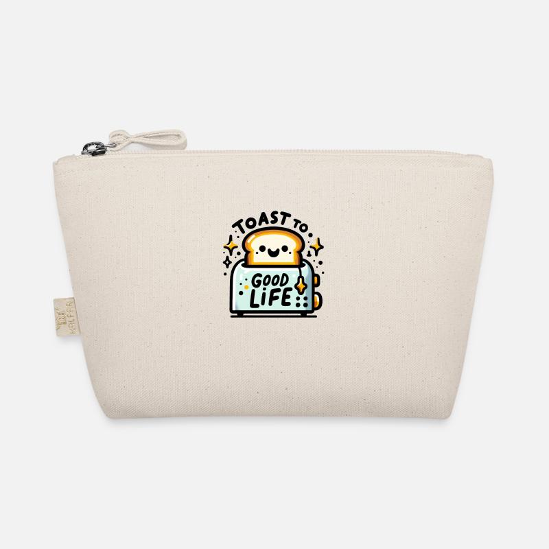 Toast to good Life - Bio-Täschchen - Natur