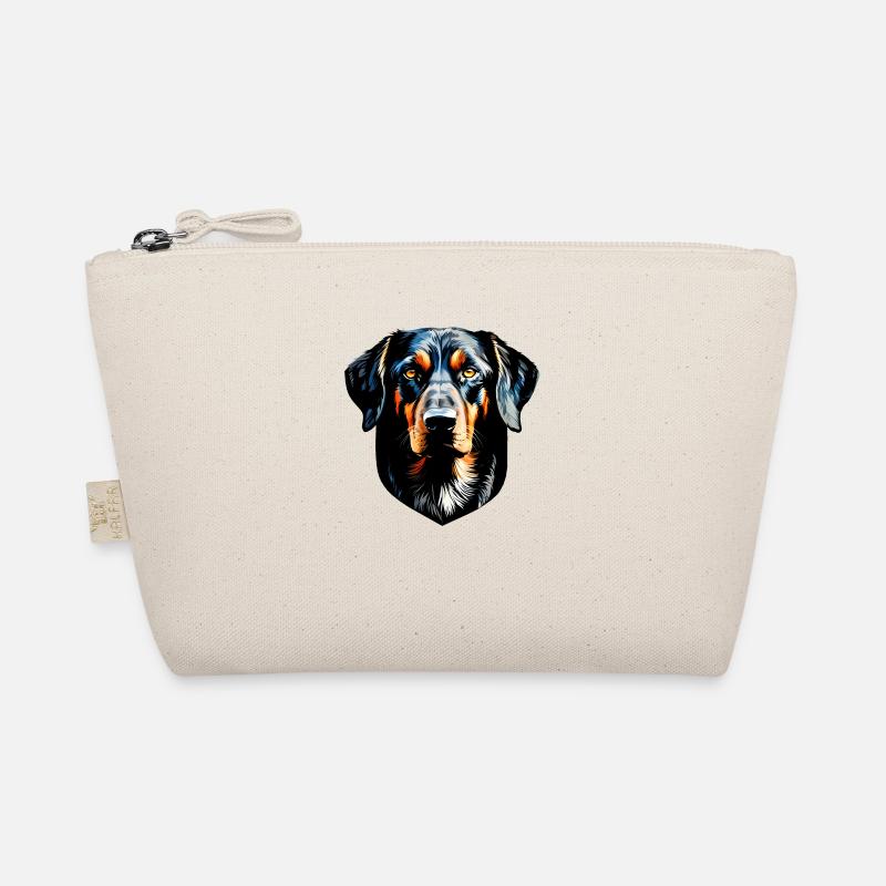Coon Hound Kopf - Grafik Bio-Täschchen