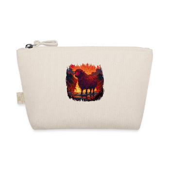 Born in November Funny Quote - Organic Pouch - nature - Front