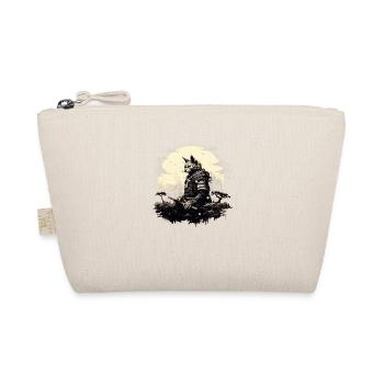 Ronin cat - Organic Pouch - nature - Front