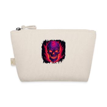 Adult Clothing Fingers Bday Geek - Organic Pouch - nature - Front