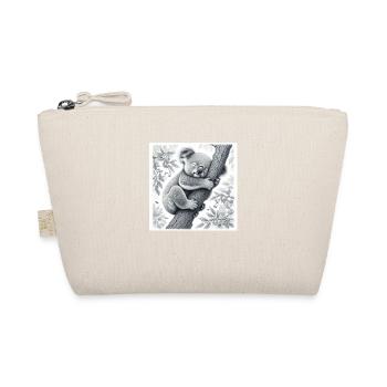 Koala Bear Sleeps - Organic Pouch - nature - Front