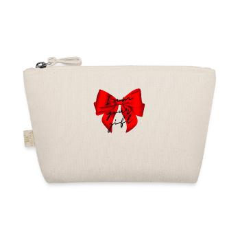 Bow Gift - Organic Pouch - nature - Front