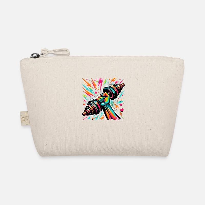 Galactic Energy Blaster: Sci-Fi Art Organic Pouch