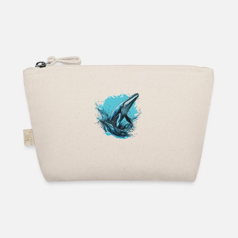 Blue whale - Organic Pouch - nature