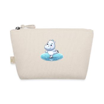 Designs pour les enfants – Hippopotames joyeux - Trousse biologique - nature - Devant