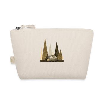 Hedgehog - Organic Pouch - nature - Front