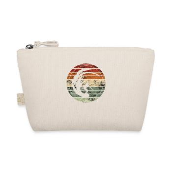 Retro Midcentury - Vintage Gift Idea - Organic Pouch - nature - Front