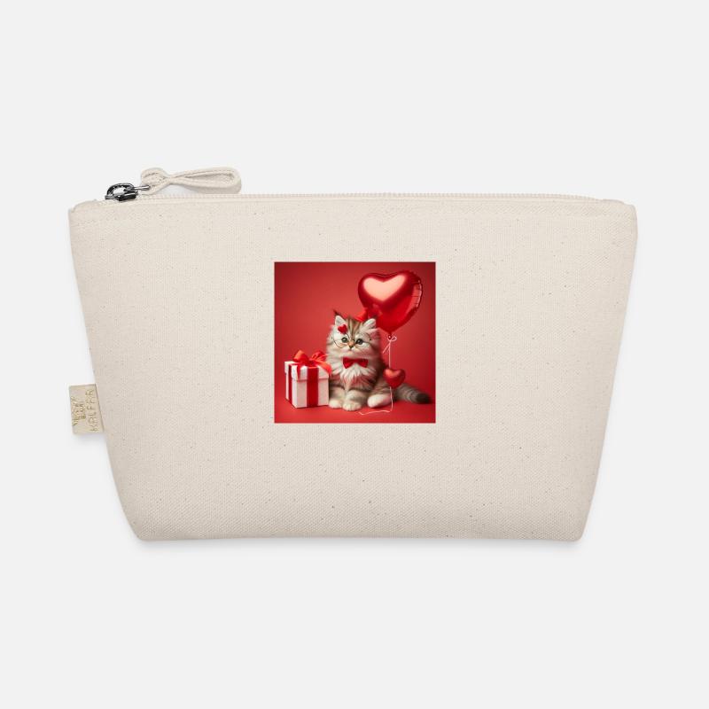 Un chaton mignon - Saint-Valentin Trousse biologique