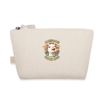 awesome Since 1935 - Birthday Gift Humor 1935 - Organic Pouch - nature - Front