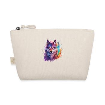 magic wolf - Bio-Täschchen - Natur - Vorne