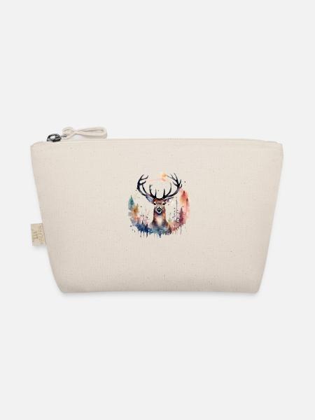Cerf, Animal De Pouvoir, Respect De Soi, Indépendance - Trousse biologique - nature - Devant