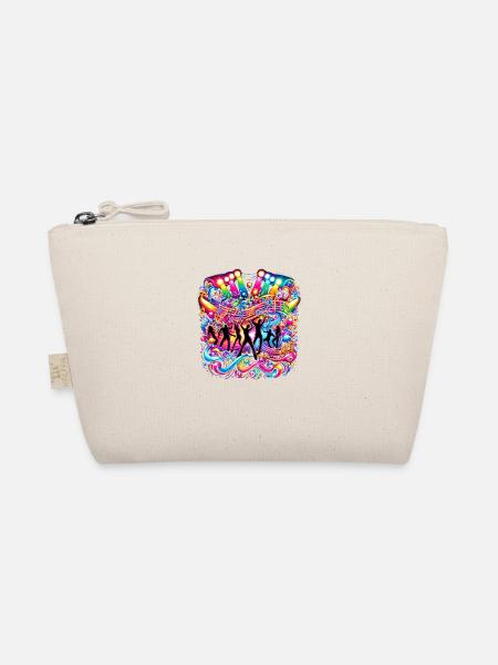 Klangwelle Dance Festival – Musical Art of Living - Organic Pouch - nature - Front