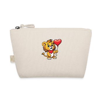 Cœur de Lion - Saint Valentin - Trousse biologique - nature - Devant