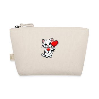 Coeur de chat - Saint-Valentin - Trousse biologique - nature - Devant