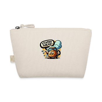 Steaming Ahead - Organic Pouch - nature - Front