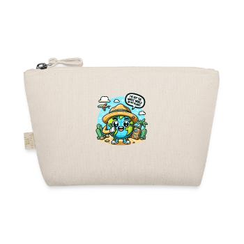 World In My Plans - Organic Pouch - nature - Front