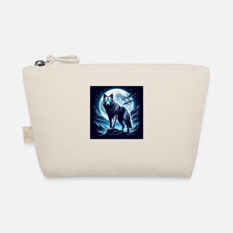 Lone Wolf - Organic Pouch - nature