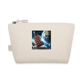I love chocolate - everywhere - Bio-Täschchen - Natur - Vorne