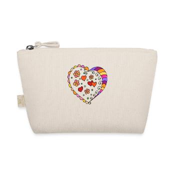 Heart - Organic Pouch - nature - Front