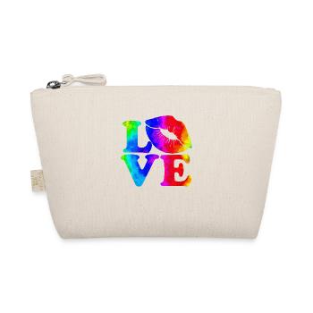 Liebe mich Valentinstag Alles Gute zum Valentinstag Valentinstag - Bio-Täschchen - Natur - Vorne