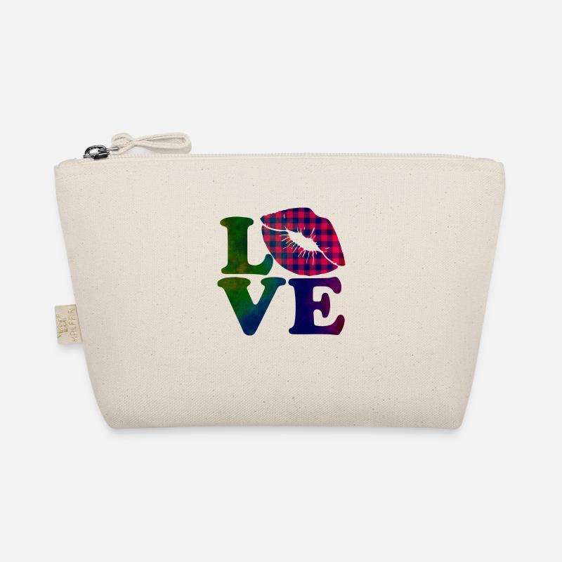 Aimez-moi la Saint-Valentin Joyeux Valentin Saint-Valentin Trousse biologique