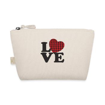 Liebe mich Valentinstag Alles Gute zum Valentinstag Valentinstag - Bio-Täschchen - Natur - Vorne