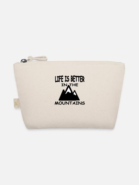 Mountains - Organic Pouch - nature - Front