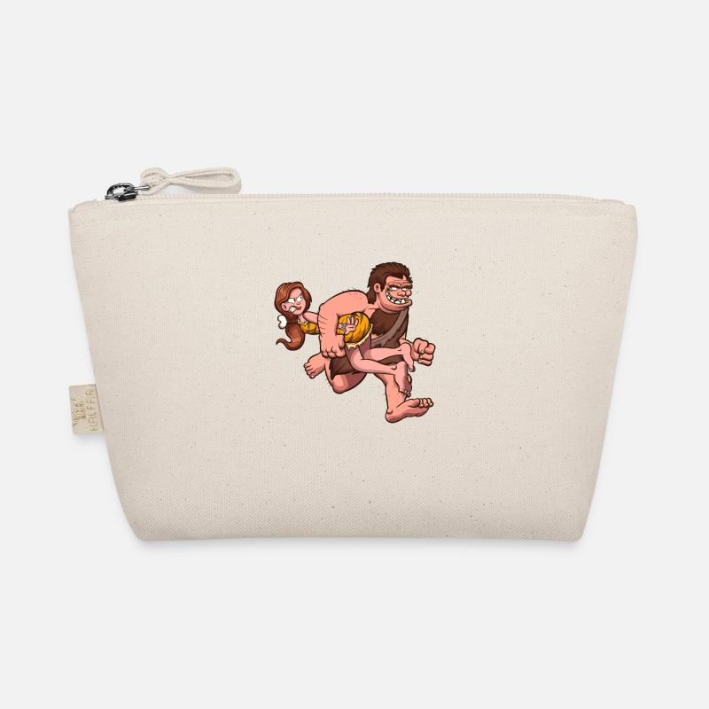Caveman Kidnapping Cavewoman Organic Pouch