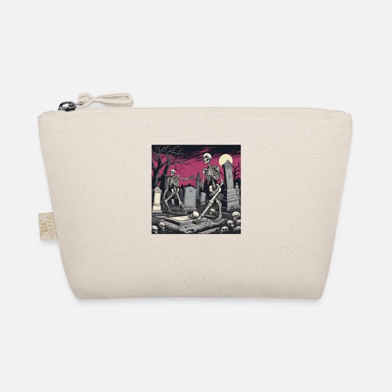 Skeleton Friends Organic Pouch