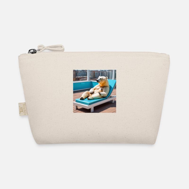 Polar bear without stress Organic Pouch