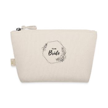Team Bride Bachelorette EVJF - Trousse biologique - nature - Devant