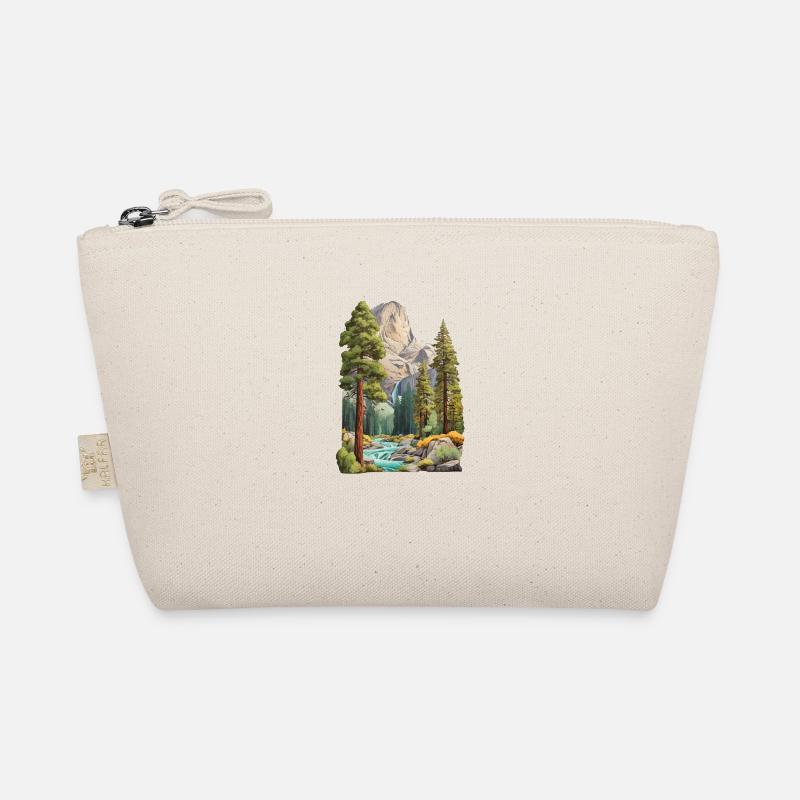 Wonderful beautiful mountain scenery Organic Pouch