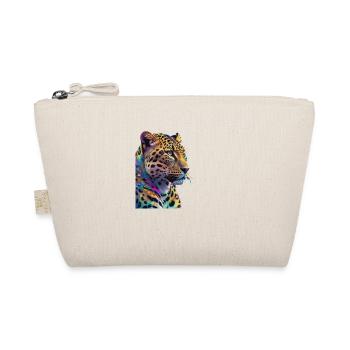 Leopard - Bio-Täschchen - Natur - Vorne
