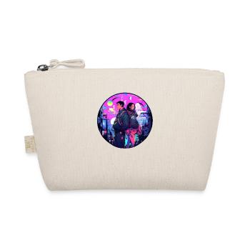 Urban Cyberpunk Couple - Organic Pouch - nature - Front