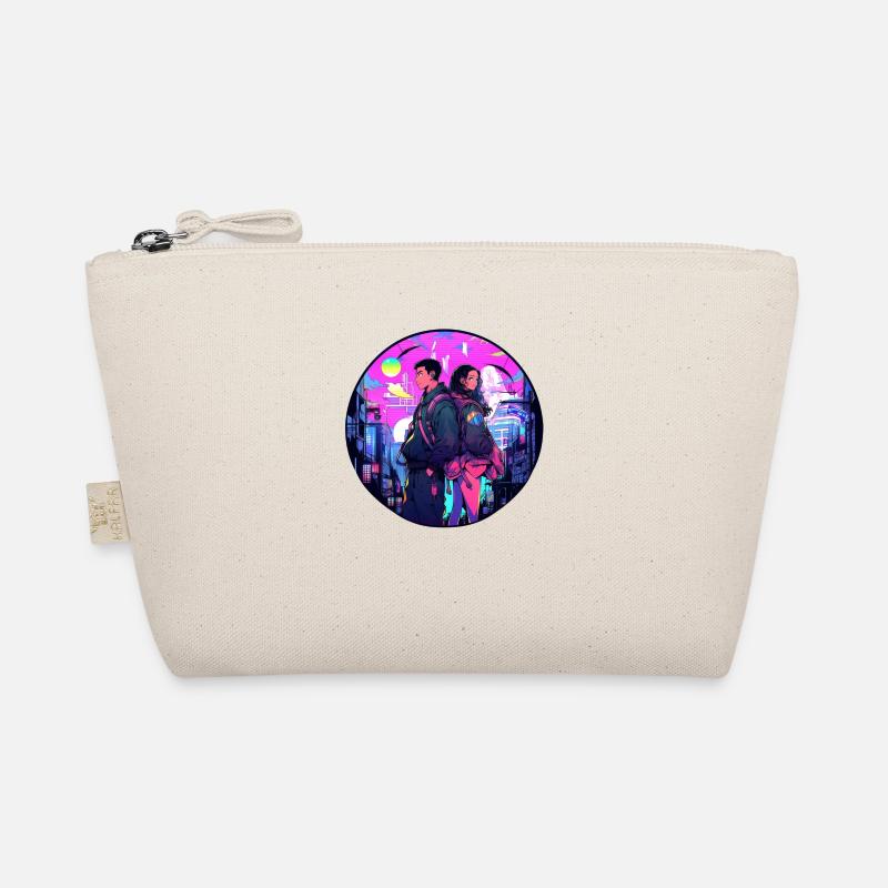 Couple Cyberpunk Urbain Trousse biologique
