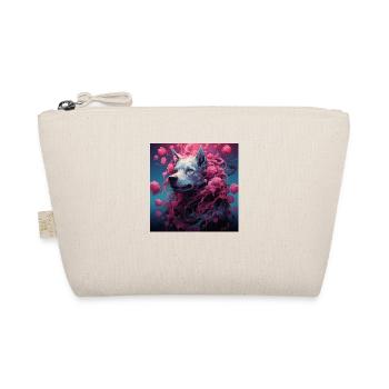 Celestial Canine Dreams - Bio-Täschchen - Natur - Vorne