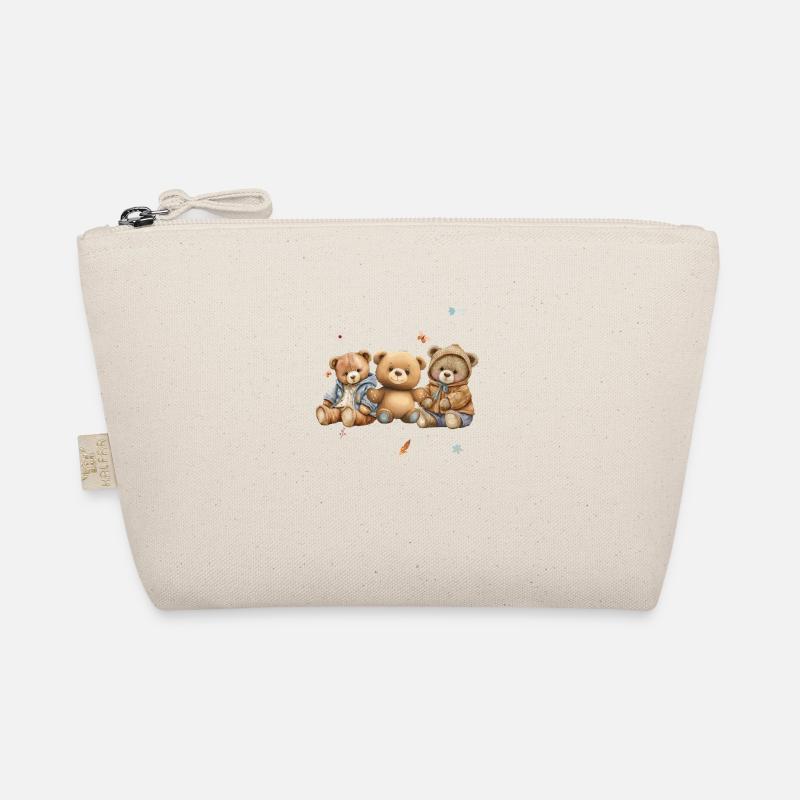 teddy bear Organic Pouch