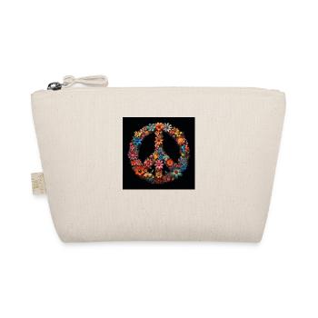 Peace - Bio-Täschchen - Natur - Vorne