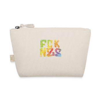 FCK NZS - Organic Pouch - nature - Front
