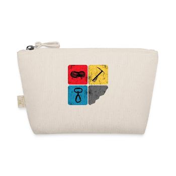 Mountaineering, Climbing, Mountaineer, Summit, High Tour - Organic Pouch - nature - Front