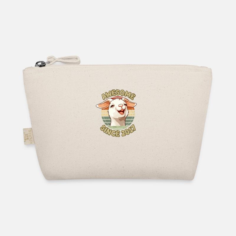 awesome Since 2017 - Birthday Humor Gift 2017 Organic Pouch